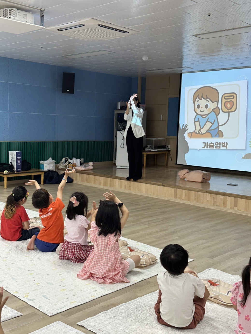 BLS교육센터, 강원특별자치도청어린이집 CPR교육
