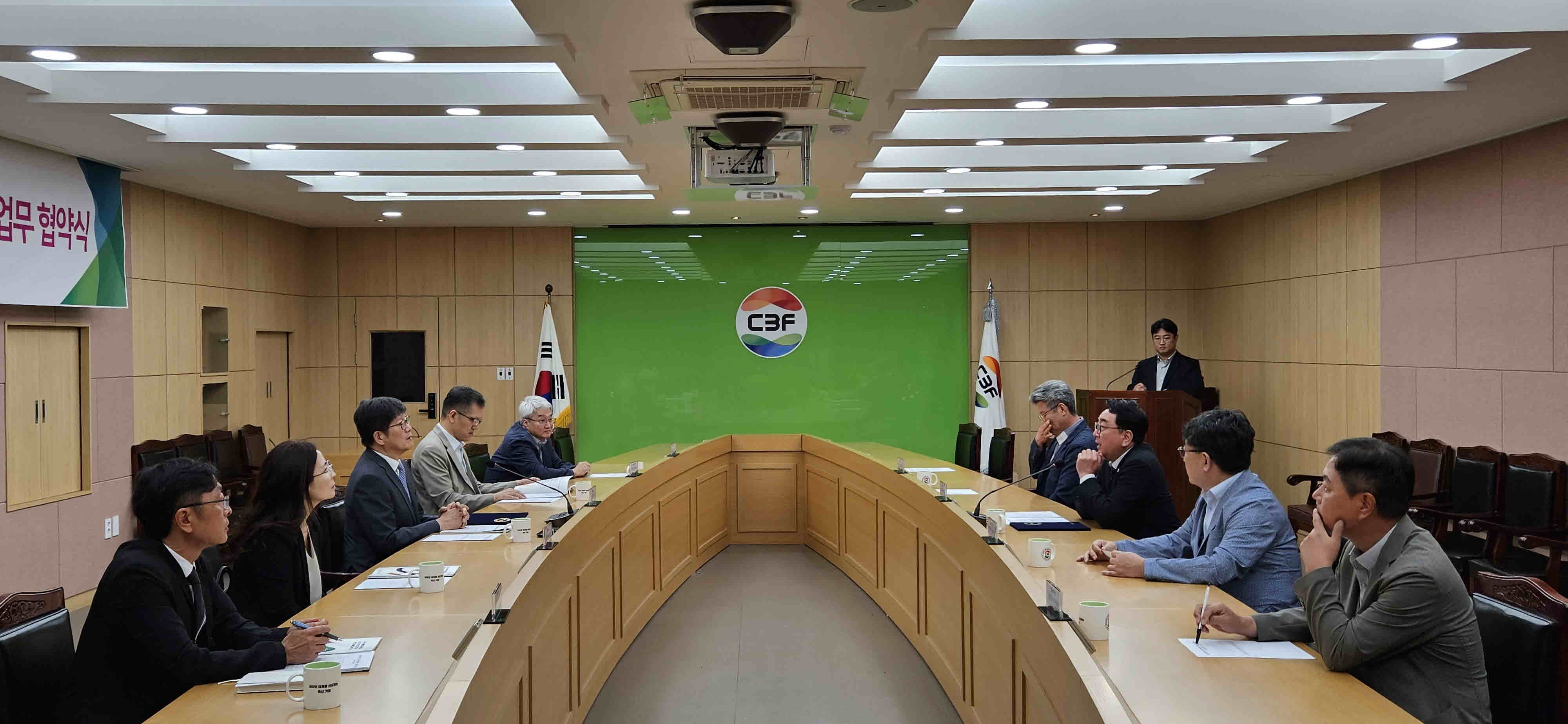 춘천바이오산업진흥원과의 협약식