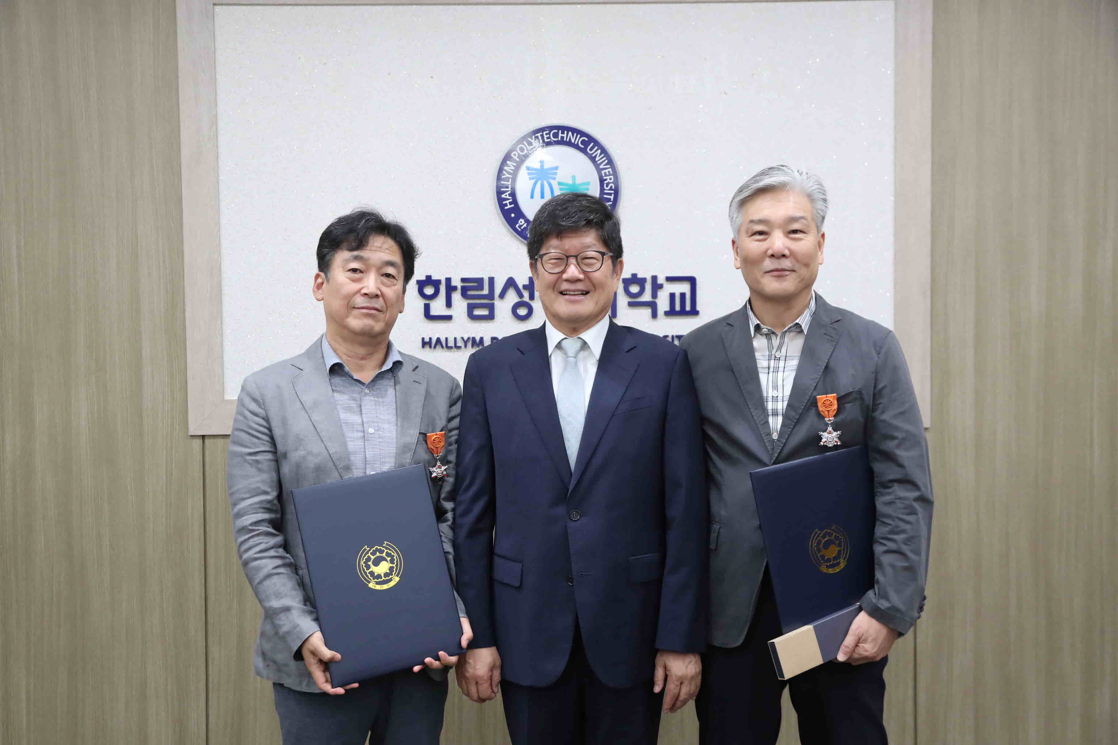 산업보건환경과 김태식, 이용석 교수