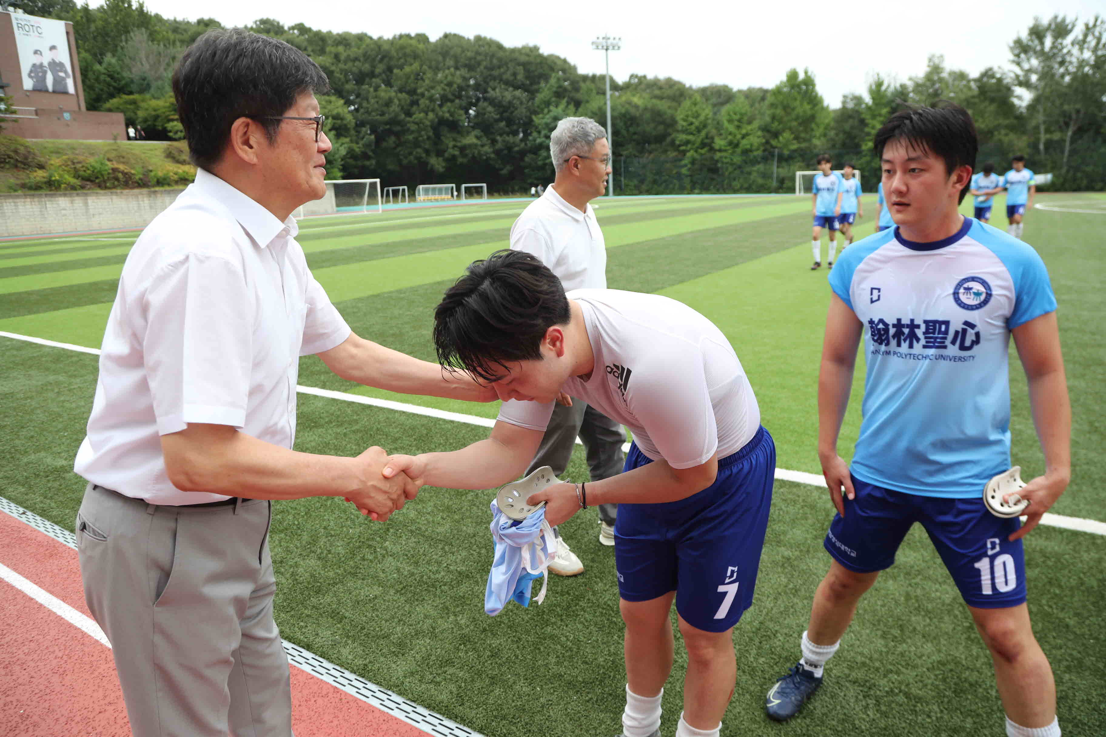 한림성심대학교 축구 2위