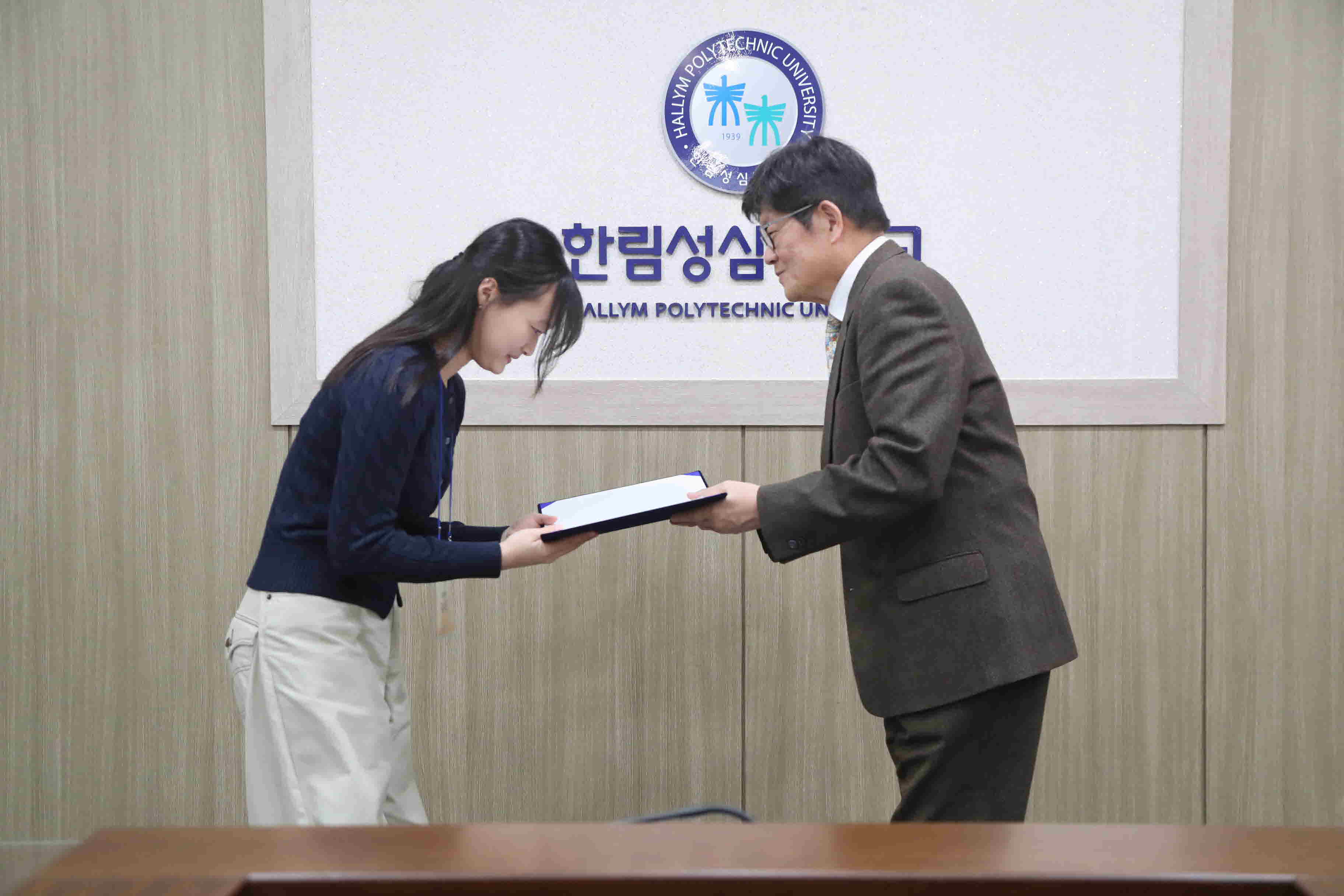 2학기 한빛독서경진대회 시상식