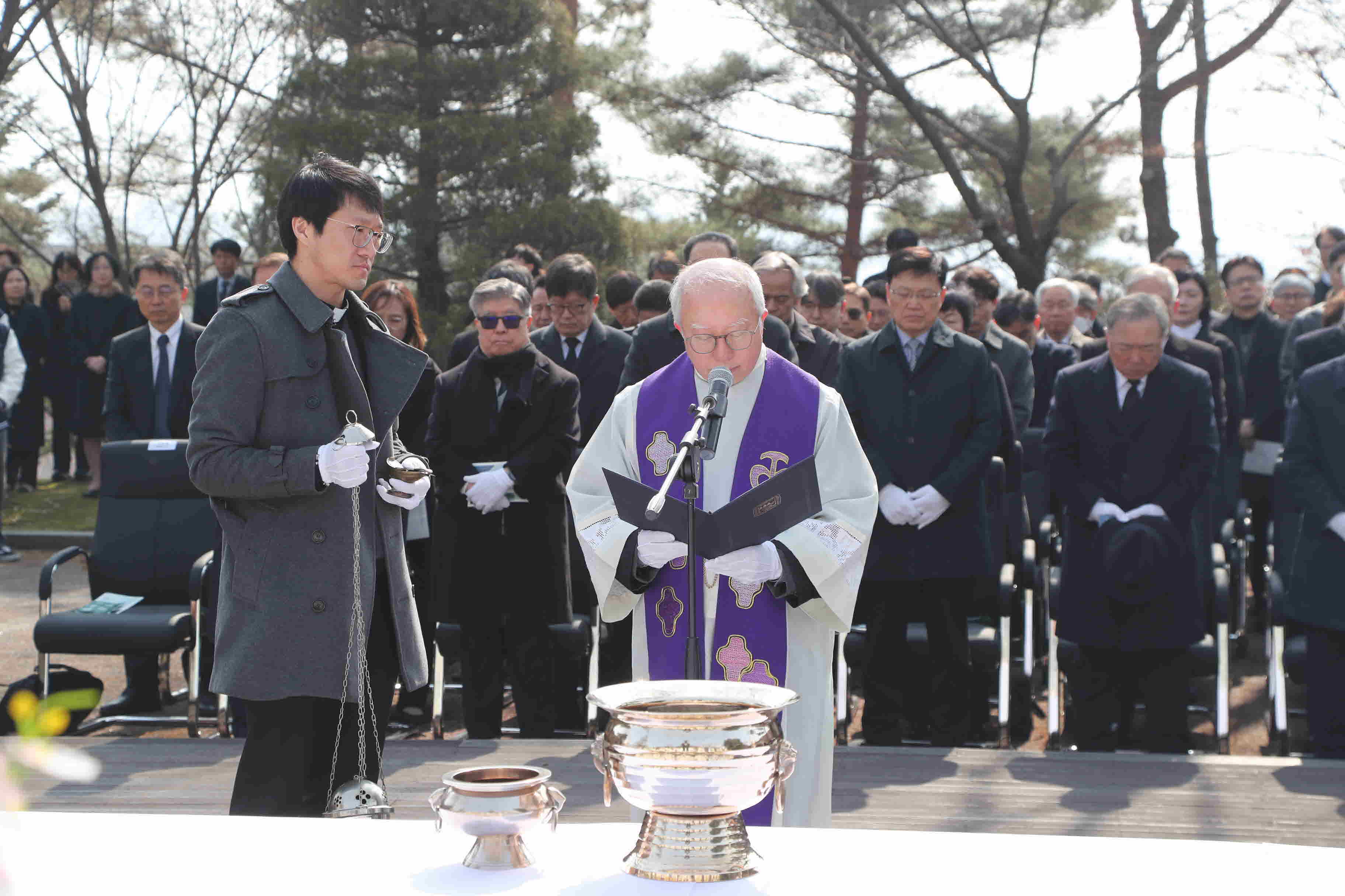 설립자 일송 윤덕선 박사 30주기 추도식