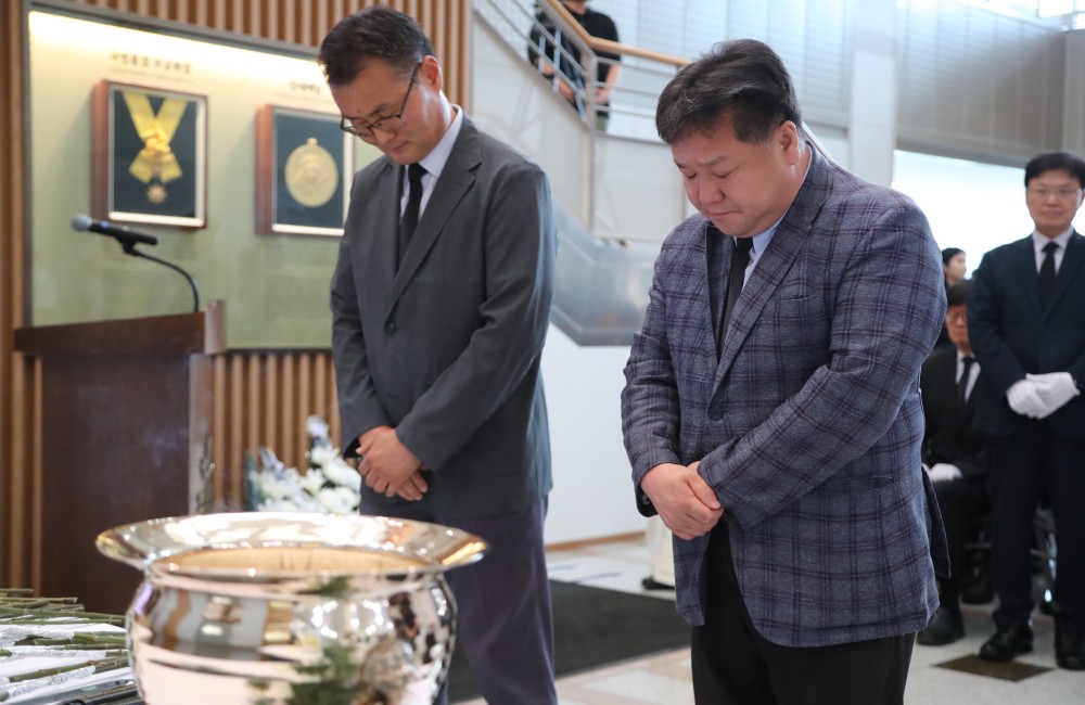 학교법인일송학원 제2대 윤대원 이사장 제2주기 추도식
