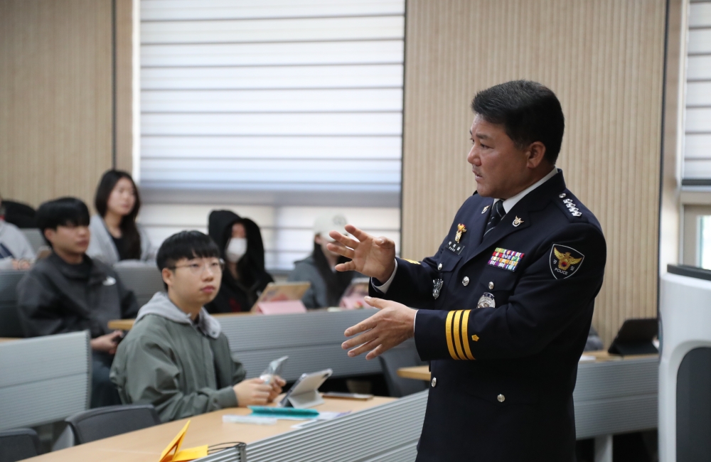 한림성심대학교 졸업생에서 경찰서장으로... 후배들에게 전한 진로 조언