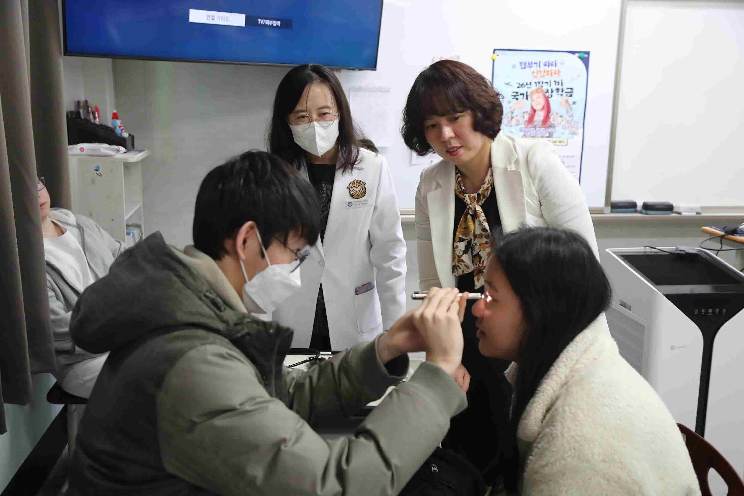 사내고등학교 학과체험(간호학과)