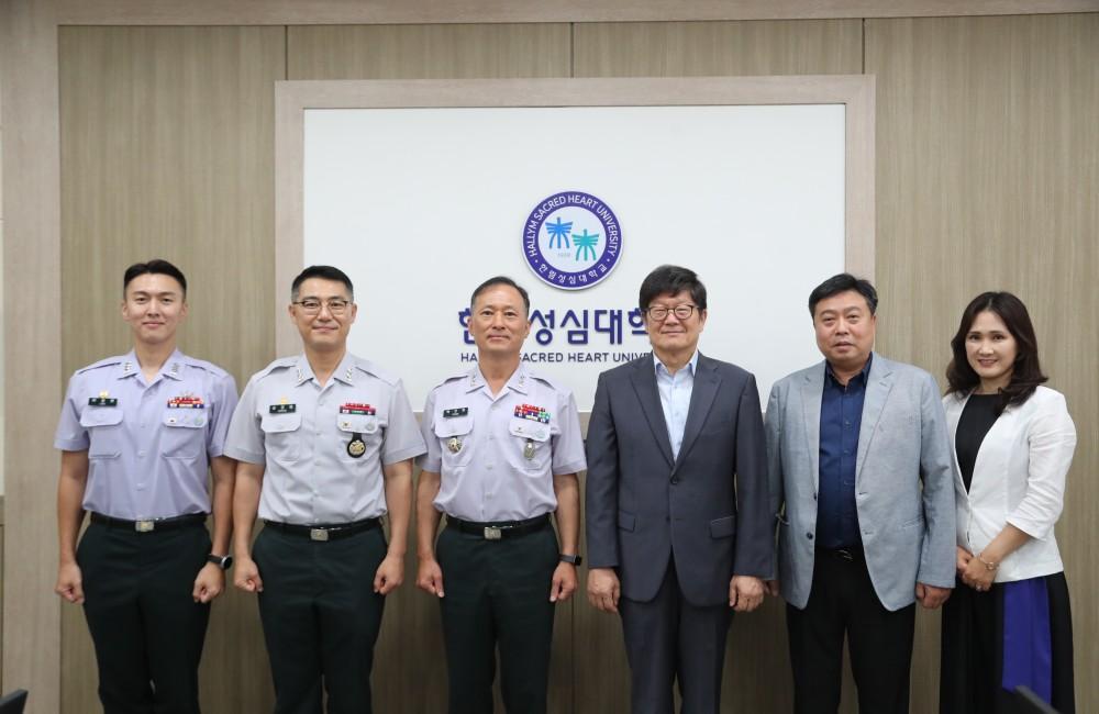 육군3사관학교장 방문 협의 관련 이미지