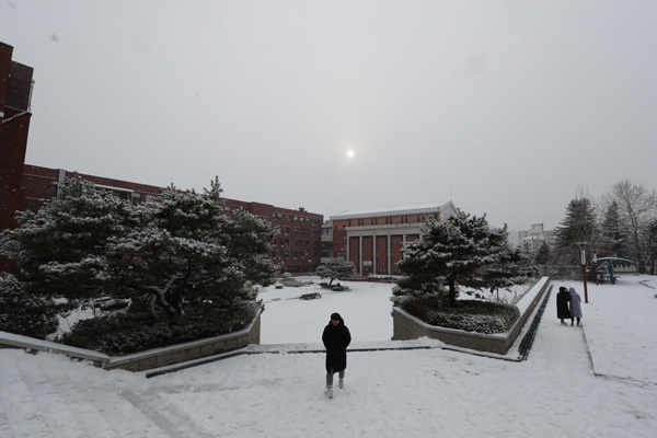 2018년 한림성심대학교의 겨울