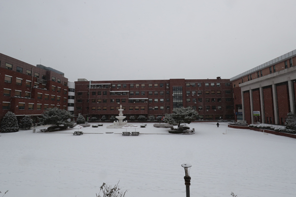 2018년 한림성심대학교의 겨울