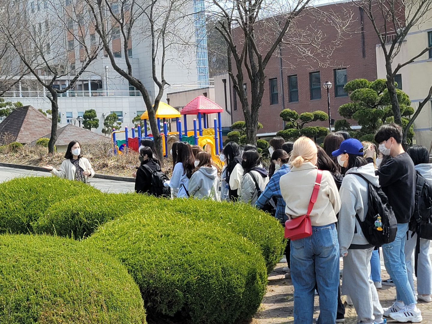 2022년 신입생의 대학 소개 교내 투어