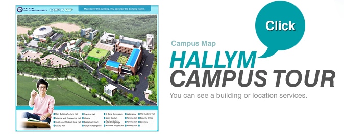 Campus Map HYLYM CAMPUS YOUR You can see a building or location services.